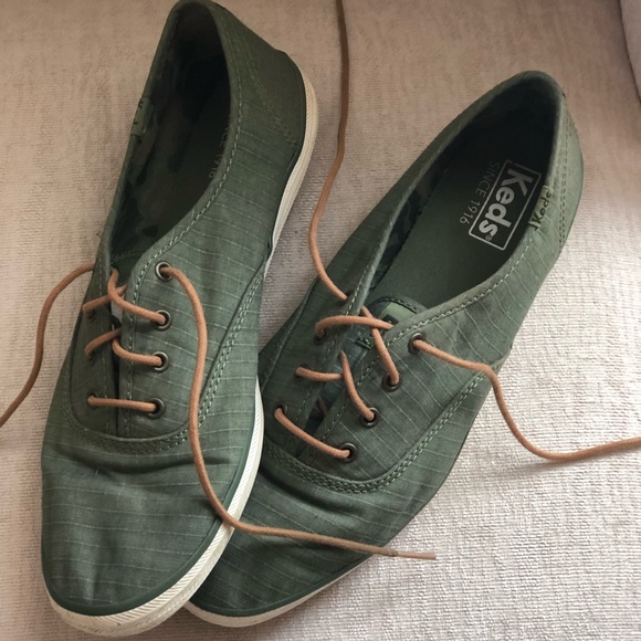 army green keds